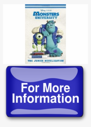 In Monsters University Junior Novelization Disney/pixar #3962710