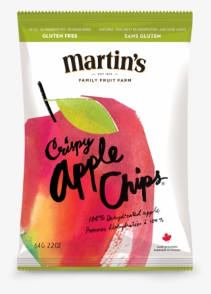 Medium Sharing Size Bag - Martin's Crispy Apple Chips #3963441