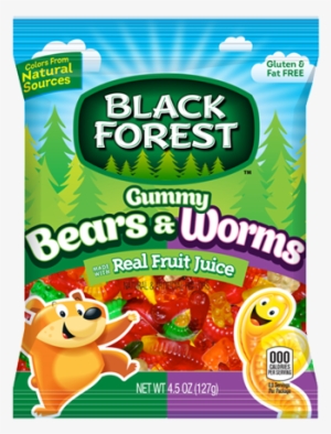 Black Forest Gummy Bears & Worms - Black Forest Gummy Worms #3964977