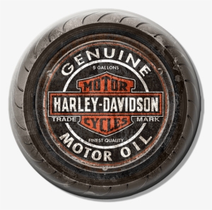 Harley-davidson Genuine Motor Old Tire Sign - Harley Davidson #3966252