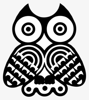 Stock Aztec Vector Owl - Totem Pole Animal Owl #3966673