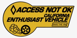 Big Thanks To Nfamouscj For Supplying The Base Template - Clean Air Vehicle Sticker #3967413