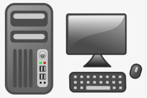 Desktop Computer Clip Art #3968344