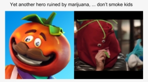 First Thing I Thought Of When I Saw Trivia Boy - フォート ナイト トマト ヘッド #3968425