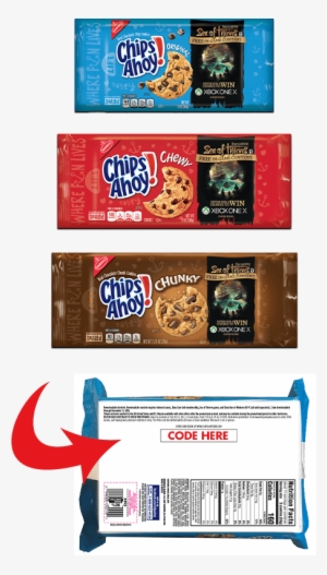 Please Enter The Code Without Any Dashes Or Spaces - Chips Ahoy Sea Of Thieves Codes #3968658