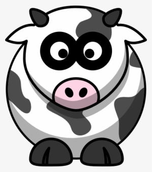 Brown And White Cartoon Cow Svg Clip Arts 528 X 598 #3968733