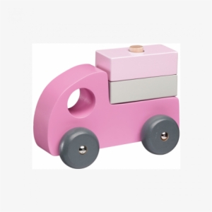 Pink Car Set - Kids Concept Drewniane Samochody 412224 #3969107
