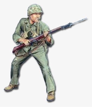 As Had The Army, The Marine Corps Had Used A Loose-fitting - Ww2 Us Marines Uniform #3969461