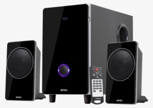 1 Xv 2710 Fmub Home Speakers - Intex 2.1 Bluetooth Home Theatre #3969629