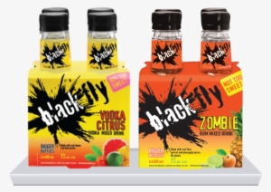 Vodka Citrus / Zombie Rum Mixed Drink - Black Fly Coolers #3969796