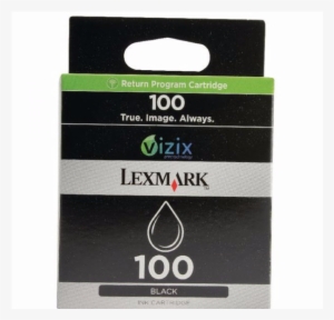 Lexmark 100 Black Return Program Ink Cartridge - 14n1068 (100xl) High-yield Ink, 510 Page-yield, Black #3970091