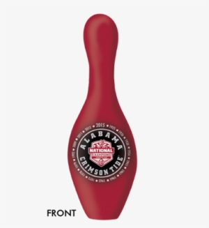 2015 National Champs Alabama Crimson Tide Pin - Alabama Crimson Tide 2015 National Champions Bowling #3970317