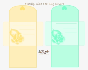 Glenda's World Fam Size Tea Bag Covers - Illustration #3970370