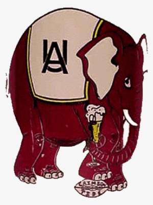 Alabama Crimson Tide Iron Ons - Alabama Logo History #3970374