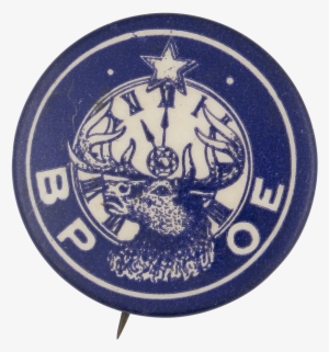 Benevolent And Protective Order Of Elks Club Button - Museum #3970498