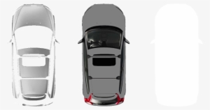 I Then Made A Rough Height Map Of The Car By Hand, - Car For Map Png #3971196