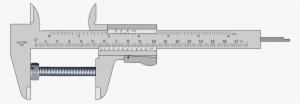 Simple Vernier Caliper Drawing #3971854