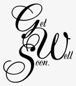 Get Well Soon Clip Art - Word Get Well Soon #3972699
