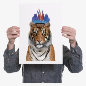 Tiger Wall Art Print #3972841