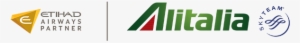 Alitalia Etihad Logo 2 By Connie - Etihad Airways #3972877