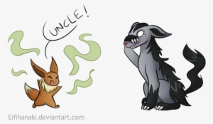 One Smelly Eevee - Mightyena And Eevee #3973054