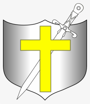 Shield With Sword Clip Art #3973559