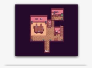 Top-down Pixel Art Tileset Interior - Pixel Art Top Down Interior #3974496