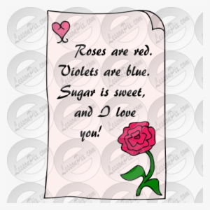 Poem Picture For Classroom / Therapy Use #3975040