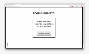 Ritapoemexample - Perl Curses #3975042