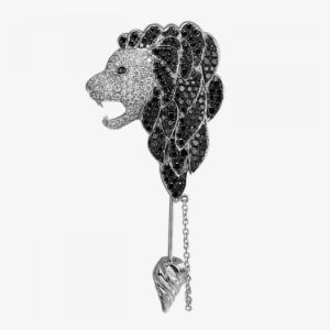 Lion Head Lapel Pin #3975444