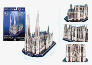 Patrick's Cathedral - Daron St. Patricks Cathedral 3d Puzzle 117piece #3975493