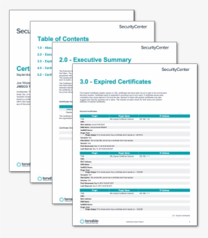 The Certificate Expiry Report Provides Details On Ssl - Report #3976682