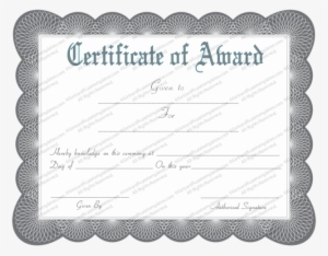 Other Size [ S ] - Certificate Of Recognition #3976998