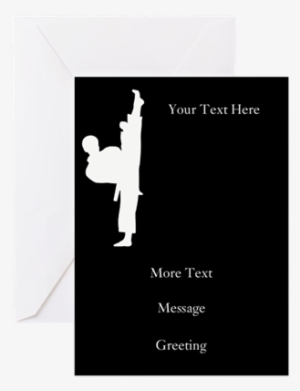 Black Belt Karate Greeting Cards On Cafepress - Martial Arts Black Shower Curtain #3977245