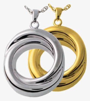 Infinity Love Knot Companion Urn Pendant - Sterling Silver Infinity Cremation Jewelry Pendant #3977372