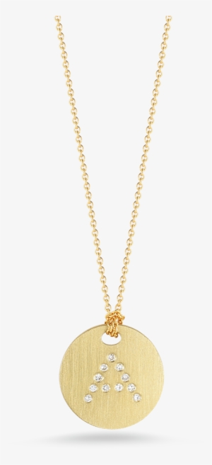 Roberto Coin Tiny Treasures 18k Yellow Gold Disc - Necklace #3977406