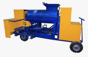 Semi-automatic Single Drum Clay Brick Machine With - Brick #3977674