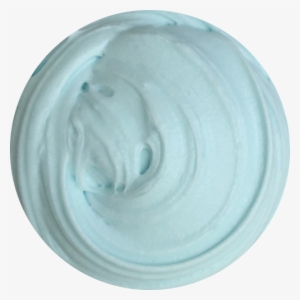 Soft And Creamy Slime In A Light Blue Colour - Circle #3978810
