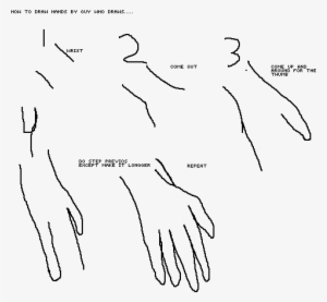 How To Draw A Hand Prt - Drawing #3978919