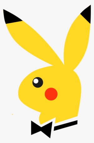 Com Playboy Pikachu By Xx-ayla - Playboy Logo Png #3979228