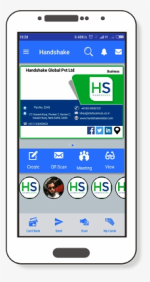 Scan, Share And Add Audio & Video To Business Cards - Iphone #3979229