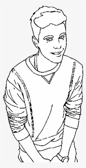 Justin Bieber Coloring Page - Desenho Do Justin Bieber Para Colorir #3980275