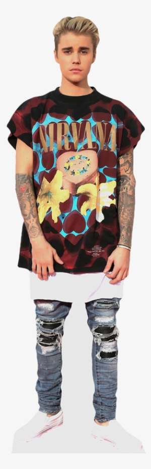 Life Sized Cutouts Custom Cardboard Cutouts Masks - Justin Bieber Cutout Png #3980279
