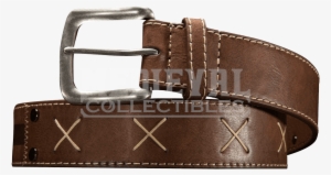 The Witcher White Wolf Faux Leather Belt - Jinx The Witcher 3 White Wolf Belt (brown, 2xl/3xl) #3980938