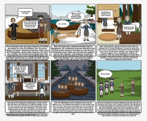 Revolutionary War - George Washington Trenton Transparent Boat #3980959