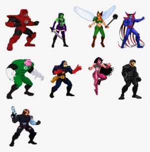 3 Hawkgirl 4 Mister Sinister 5 Kilowog 6 Star Lord - Superhero #3980979