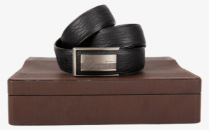 Seven Wolf Belt Seals Leather Buckle Black Luxury Belt - Belt #3981268