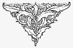 Holly End Piece Png Clip Arts - Black Holly Transparent #3982312