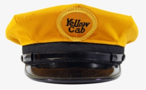 Yellow Cab Taxi Hat Transparent Background - Taxi Hat Png #3982767