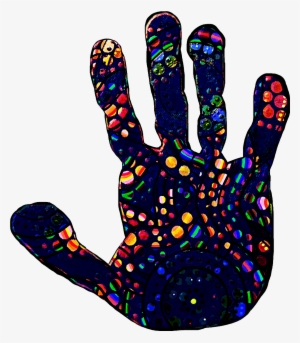 Hand Handprint Rainbow Dots Handprints Rainbowhand - Rainbow #3982770 Hand Handprint Rainbow Dots Handprints Rainbowhand - Rainbow #3982770